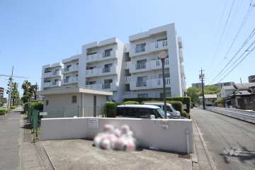 森孝台住宅1号棟の外観（北西側から）