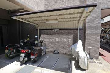バイク置場