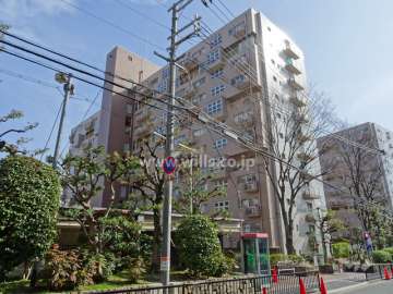 シーアイハイツ南千里B棟の外観（北西側から）