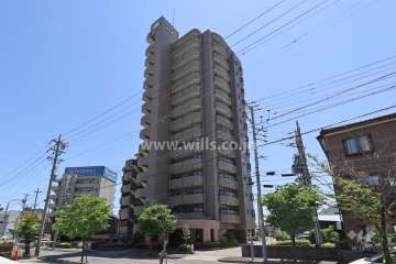 ライオンズマンション瀬古第2の外観（北西側から）