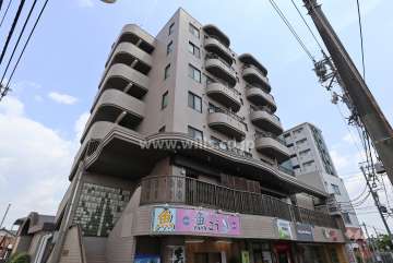 アーベンハイツ瓢箪山の外観（北東側から）