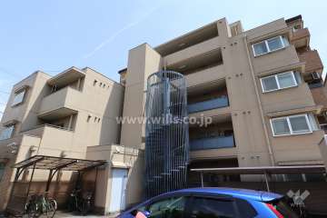 エスポア瓢箪山の外観（北西側から）