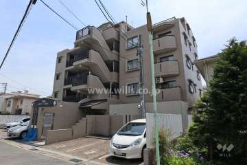 藤和シティコープ瓢箪山の外観（北西側から）