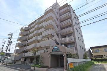 宝マンション新守山第5の外観（北西側から）