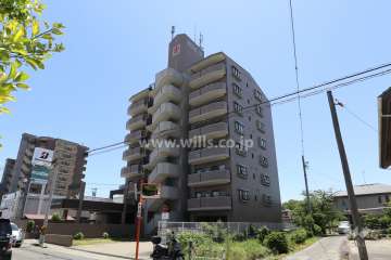 シャトー守山の外観（北西側から）