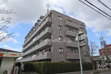 ダイアパレス守山白山の外観（南西側から）
