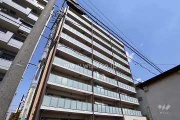カルティア瓢箪山2の外観（南西側から）