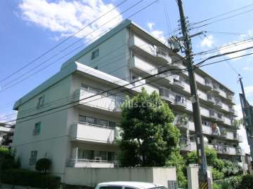 コープ野村江坂台の外観（北西側から）