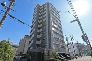 ラヴィエール堀田ステーションの外観（北西側から）