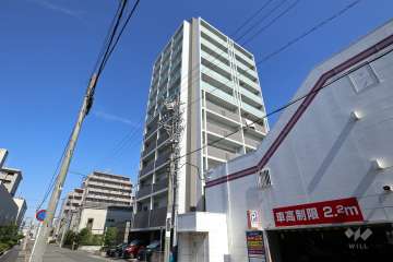 ラヴィエール堀田ステーションの外観（南西側から）