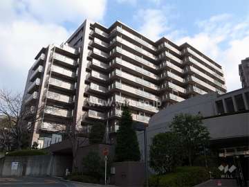 北千里グランドパークスクエアＢ棟の外観（南西側から）