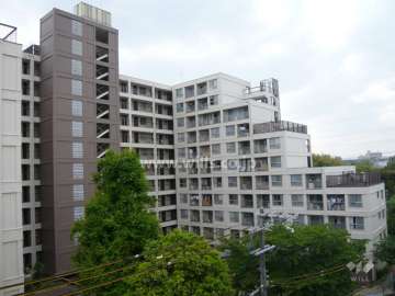 南千里第２コーポラスA棟の外観（北側から）