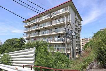 リリーハイツ瑞穂の外観（北東側から）