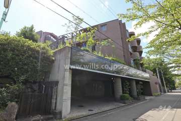 パルシオ山崎川の外観（北西側から）