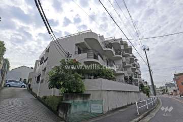 アイリス山崎川の外観（北西側から）