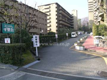 1号棟の南側の敷地