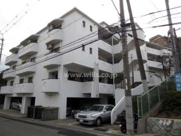 モンテベルデ古江台の外観（北東側から）