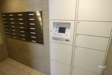 宅配ボックスと共用ポスト