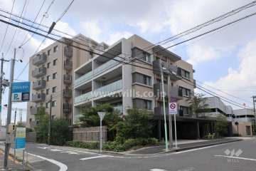 バンベール瑞穂公園の外観（北東側から）