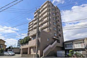 瑞穂レックスマンションの外観（南東側から）