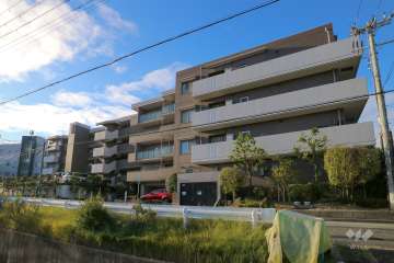 レスタージュ仁川の外観（北東側から）
