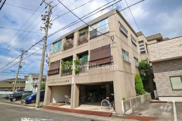 丸美タウンマンション亀城の外観（南西側から）