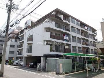 大建コーポ江坂の外観（北西側から）