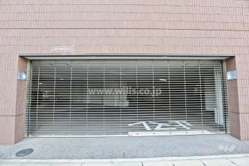 駐車場出入り口（リングシャッター付き）