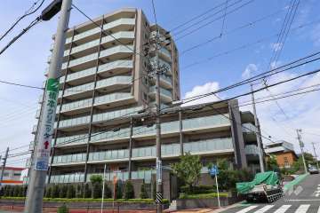 ヴィークコート陽明町の外観（南東側から）