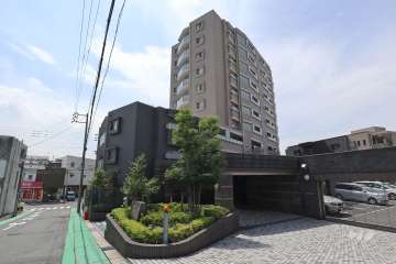 ヴィークコート陽明町の外観（北東側から）