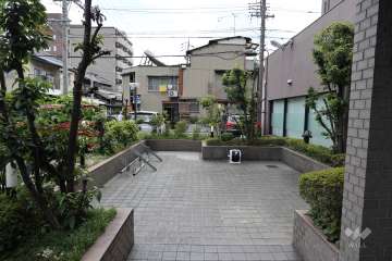 敷地内の共用広場