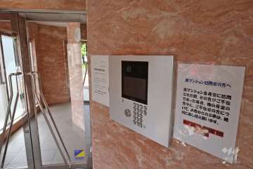 オートロックの操作盤