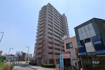 藤和シティホームズ浅間町の外観（北東側から）