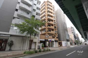 グランドメゾン浅間町の外観（南東側から）