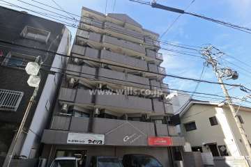 グリーンハイツ浅間町の外観（北側から）