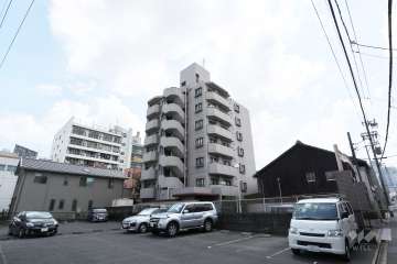 グリーンハイツ菊井の外観（北西側から）