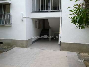 A-2棟の住戸入り口