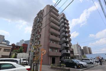 菊井町シティハウスの外観（北東側から）