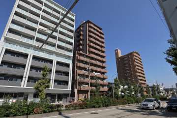 サンハウス第2浄心の外観（南西側から）