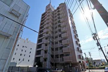 ダイアパレス康生通の外観（北側から）