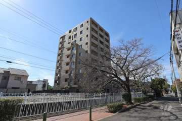 ヒルズ庄内通の外観（北東側から）