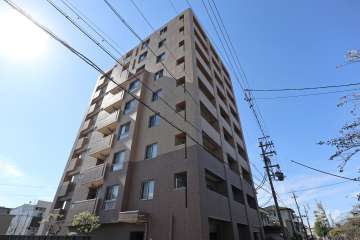 ヒルズ庄内通の外観（北東側から）