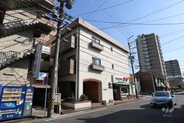 庄内コーポラスB棟の外観（北西側から）