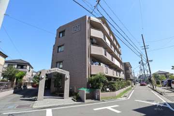 ユーハウス上小田井の外観（南西側から）