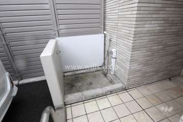 ペット足洗い場