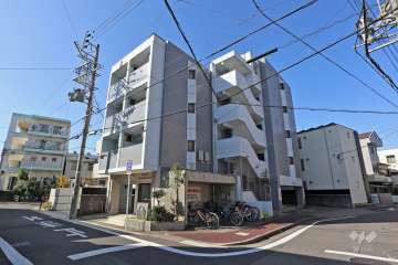 エスポア庄内緑地の外観（北東側から）