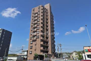 ライオンズマンション康生通第2の外観(南東側から)