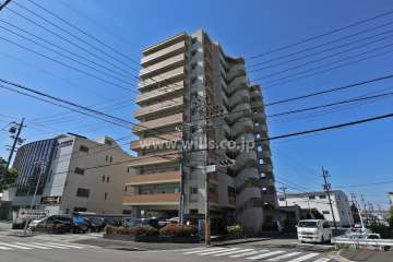 グランコート見寄公園の外観（北東側から）