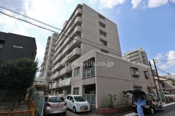 日商岩井第2城北ハイツの外観(北側から)