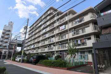 コーポ浄心の外観(南東側から)